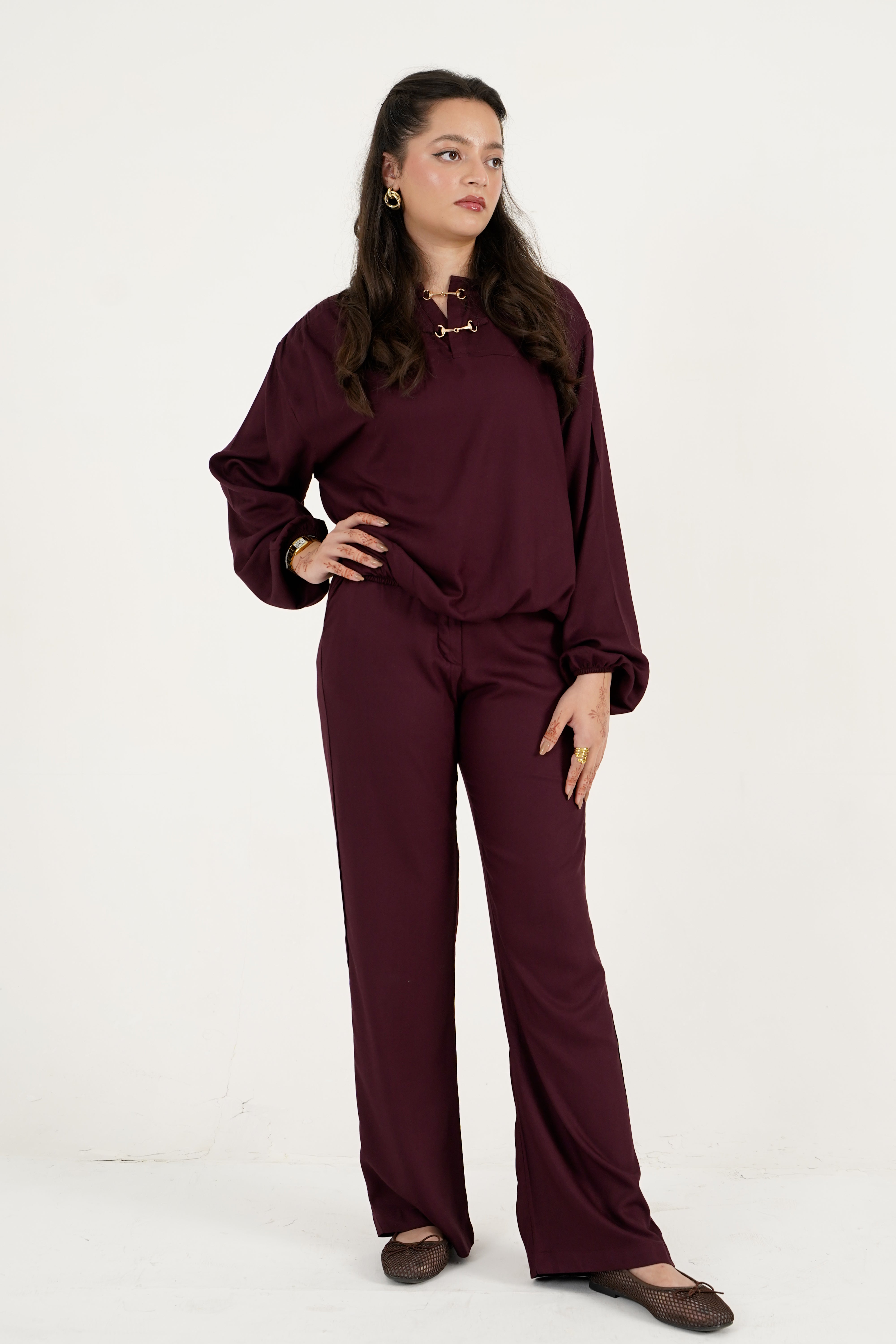 The Dust - Mulberry Co-ord Set